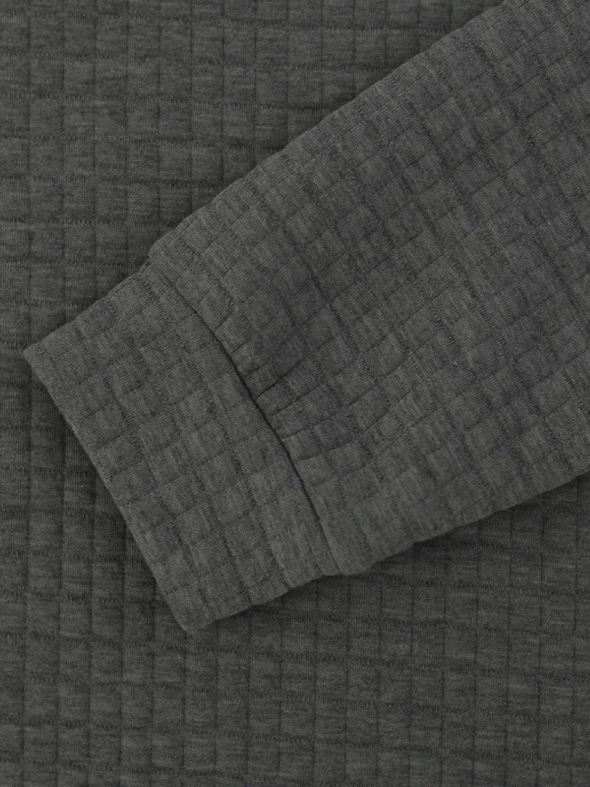 AEROStretch Non-Iron Check Half-Zip Sweatshirt