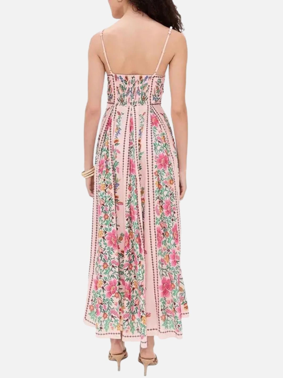 ALYRA Beaded Strap Holiday Dress – Summer 2025