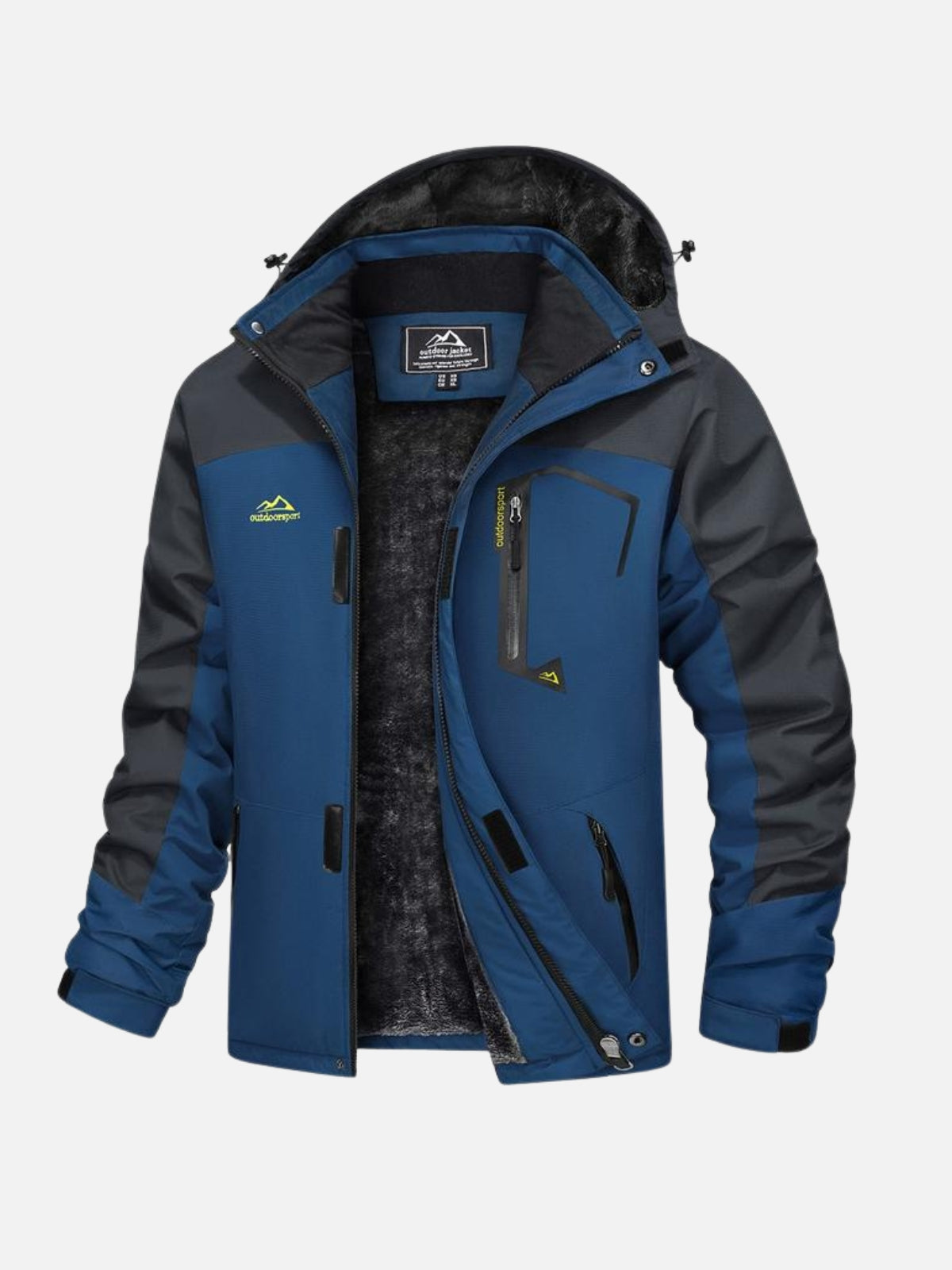 AlpineShield Men’s & Women’s Outdoor Jacket – Heavy-Duty Winter Warmth