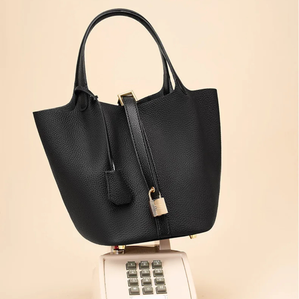 BELLATREND™ | LEATHER BUCKET HANDBAG