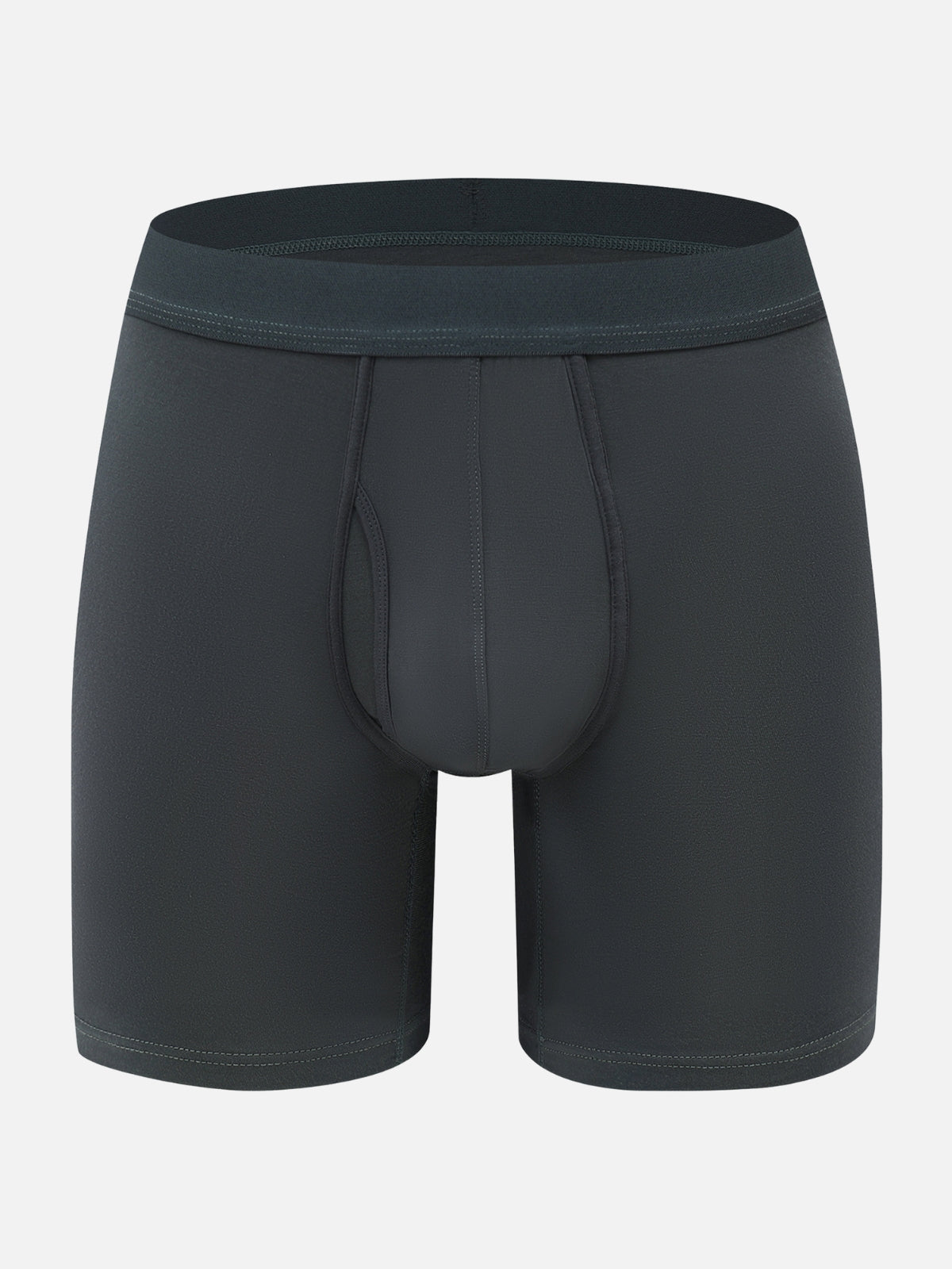 8-Pack Ultra-Comfort Bamboo Boxer Briefs – Breathable, Stretch Fit, Mid-Waist